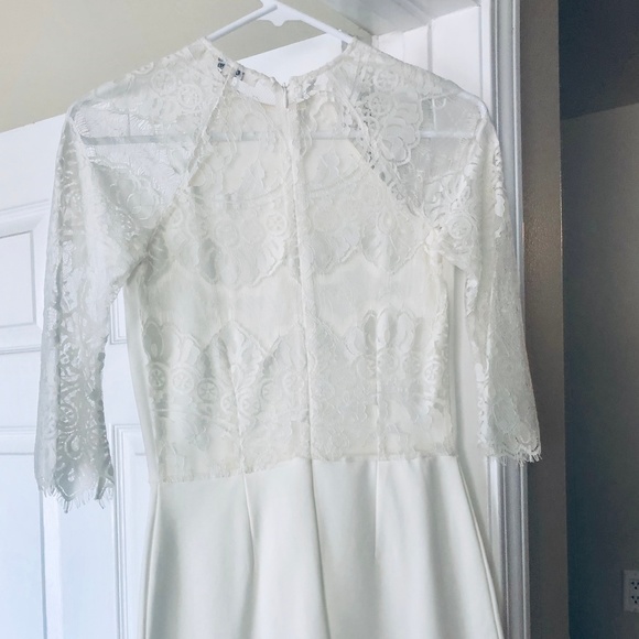 BB Dakota Lace quarter sleeve mini dress - Picture 4 of 4